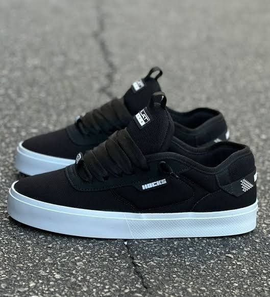 Tênis Hocks Flat Core Classic Black Unissex
