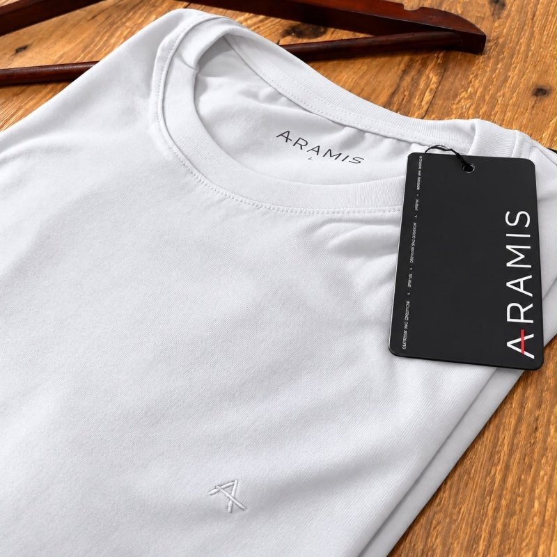 Camiseta Aramis Básica Branca