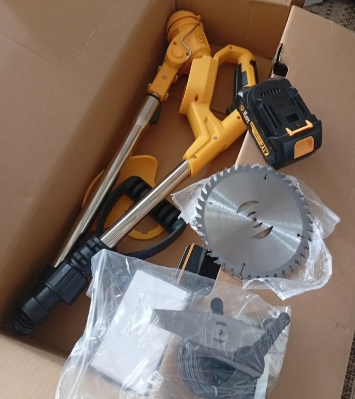 Roçadeira Aparador Grama A Bateria 21v 750w