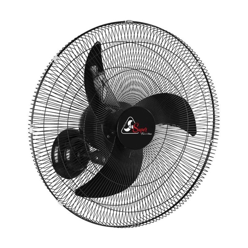 Venti-Delta Oscilante Parede Super 65 cm, Bivolt 160 Fios, 756332, 230 W, Preto