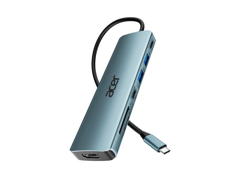 Hub USB tipo-c 7 em 1 Acer Dock Option ODK360
