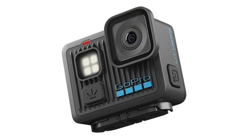 GoPro LIT HERO Câmera de Ação Compacta à Prova d'água com Luz Integrada