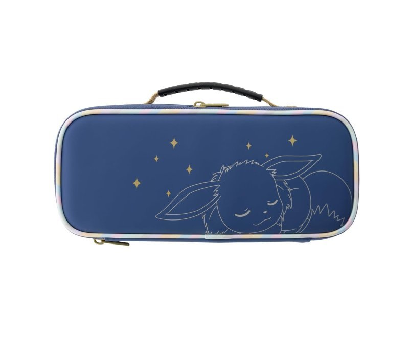 Case de viagem HORI Compato Edição Eevee Evolution para Nintendo Switch