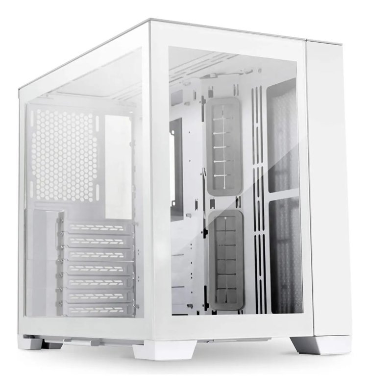 Gabinete Gamer Lian Li Dynamic Mini O11 Branco Snow