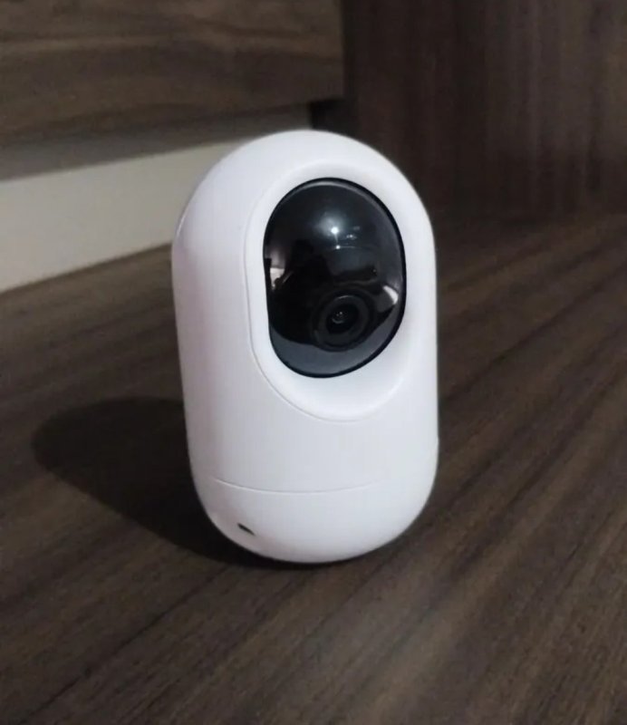 Câmera Dome Nuvem 3mp Wi-fi Branca Visão Noturna Alexa Cor Branco EKAZA
