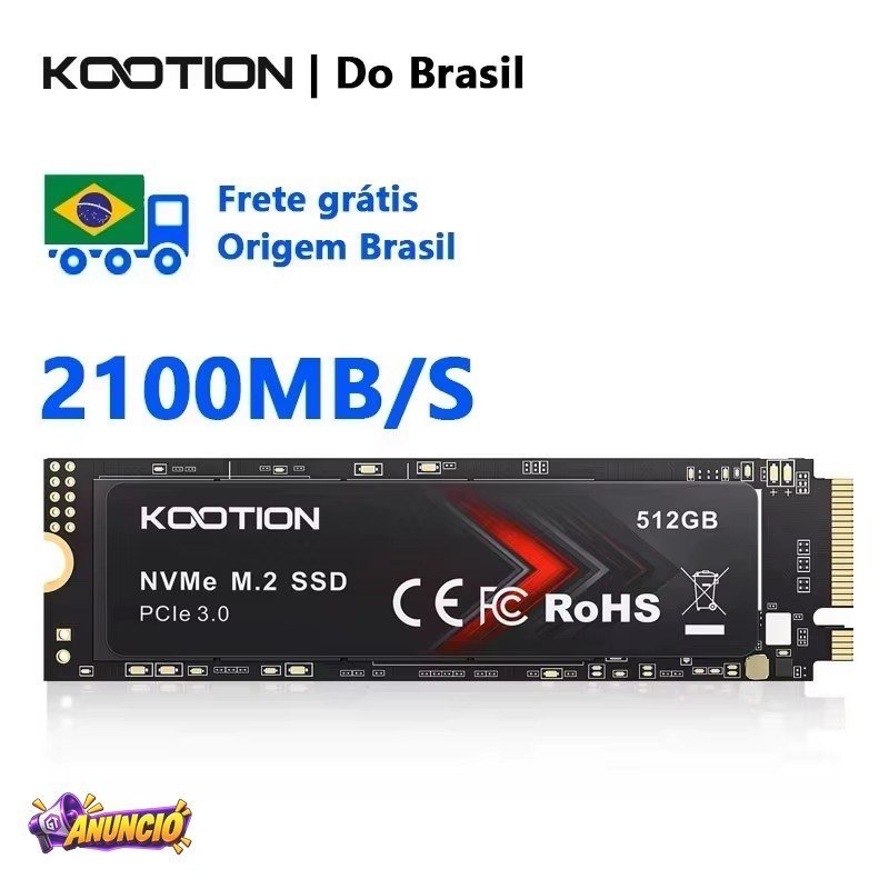 SSD NVME Kootion X15Lite 1TB GEN3 Pcie 3.0 M2 2280
