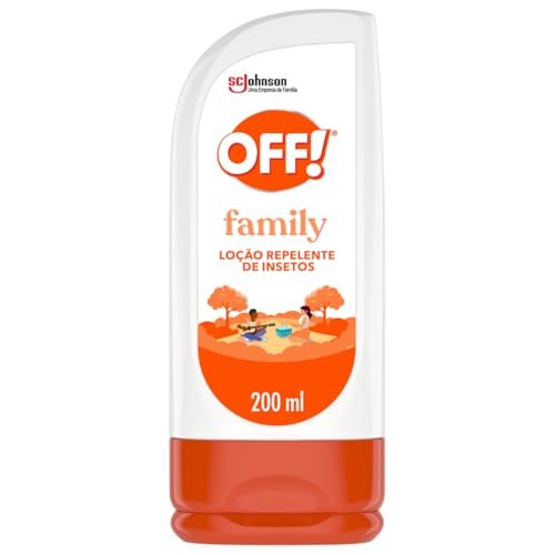 Repelente de Insetos em Loção OFF! Family, 200ml