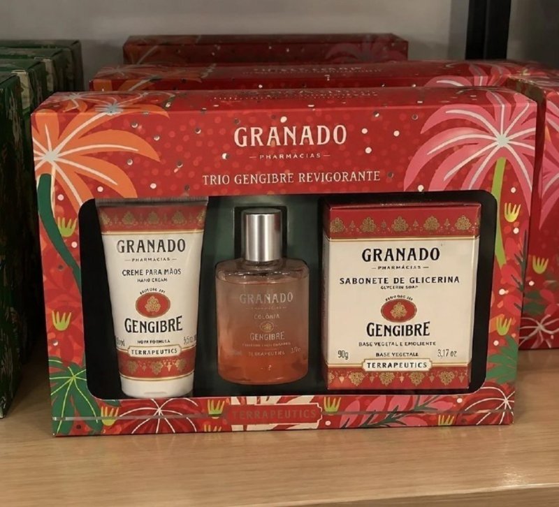 Granado Kit, Terrapeutics, Trio Gengibre Revigorante
