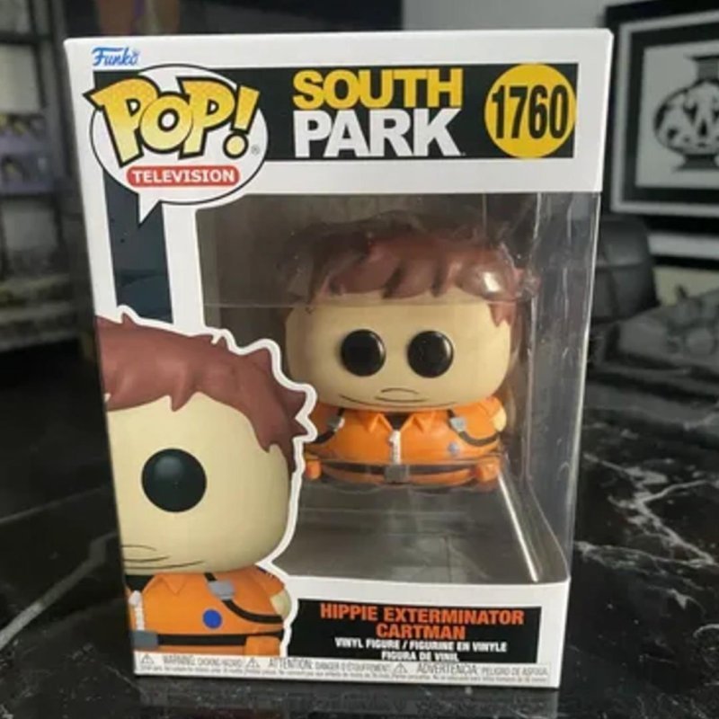 Boneco Funko Pop! South Park Cartman Exterminador De Hippies