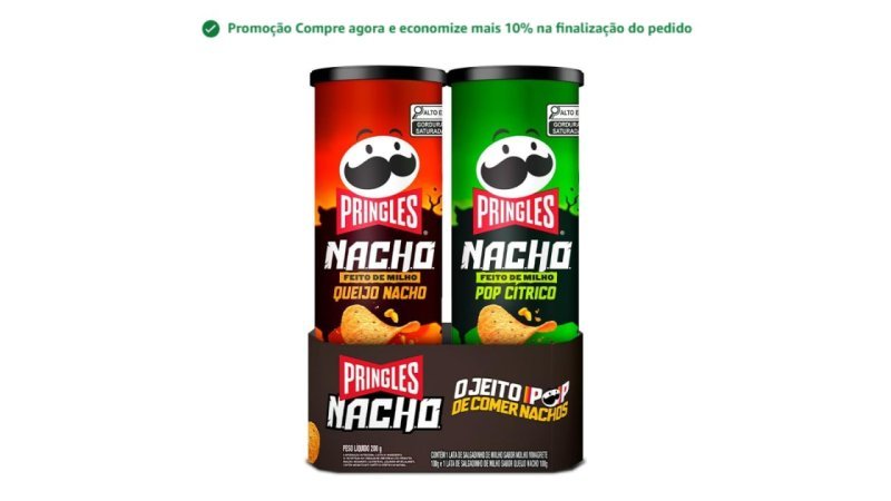 DuoPack Pringles Nacho 200g