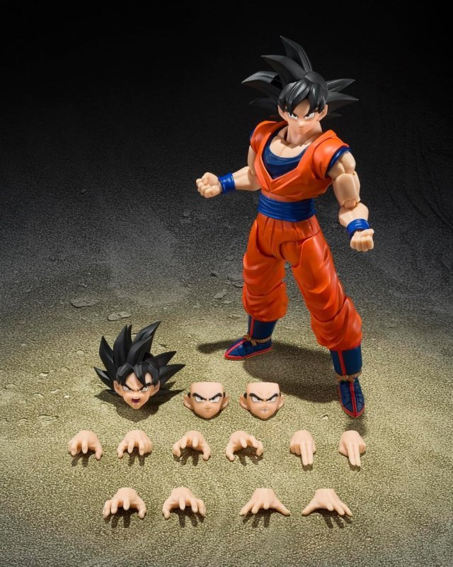 TAMASHII NATIONS - Dragon Ball Z - Boneco Son Goku S.H.Figuarts + Frete Grátis