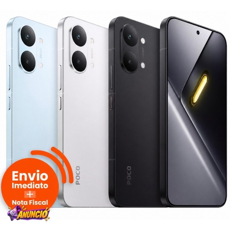 Celular Xiaomi Poco X8 Pro 512GB / 256GB 5G NFC Versão Global Original e Envio Imediato Com NF