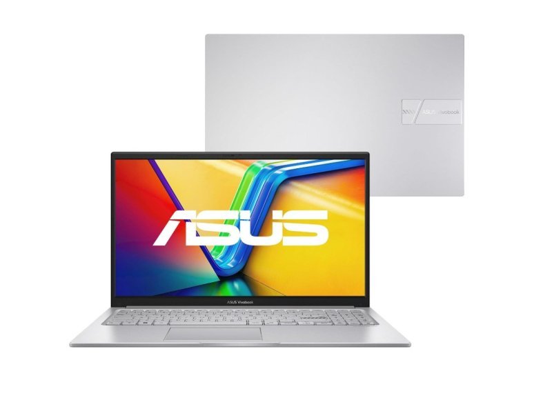Notebook ASUS Vivobook 15, Intel Core i5, 8 GB, 256 GB SSD W11 Home, 15.6" FHD, Cool Silver