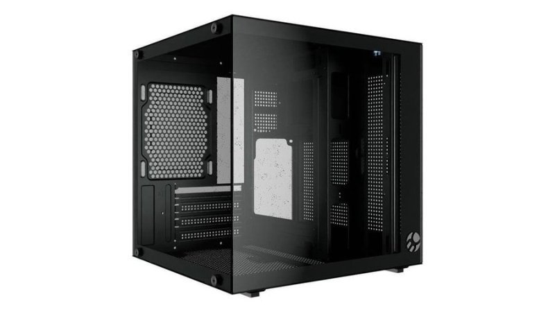 Gabinete Gamer Bluecase Bg-066 Life, Mini-Tower, Lateral de Vidro, Preto, Bg-066-Life-Bk