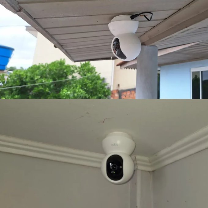 Câmera de Segurança TP-Link Tapo C200 Wi-Fi 1080P 360° + Frete Grátis