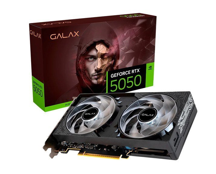 Placa de Vídeo GALAX NVIDIA GeForce RTX 5050 1-Click OC, 8GB