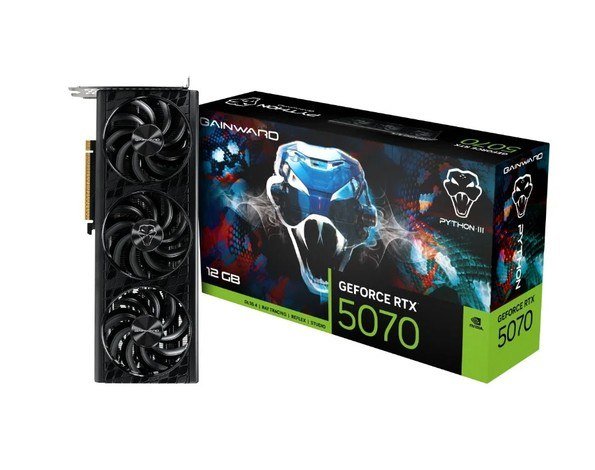 Placa de Vídeo Nvidia Gainward RTX 5070 12GB PYTHON III