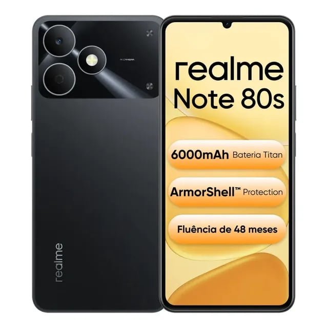 Smartphone Realme Note 80s 128GB 4GB RAM Dual Sim Azul