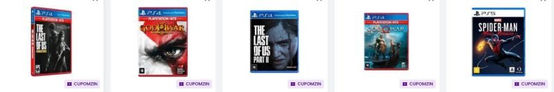 Cupom Kabum 50% OFF em Jogos selecionados