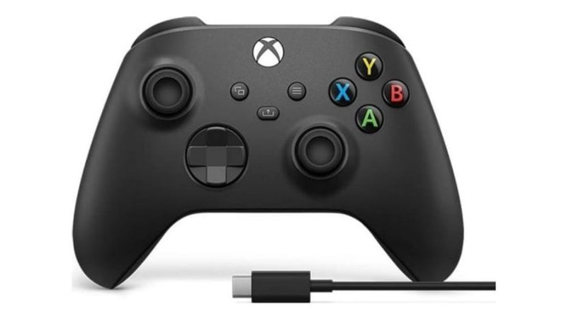 Controle para Xbox Sem Fio Carbon Black