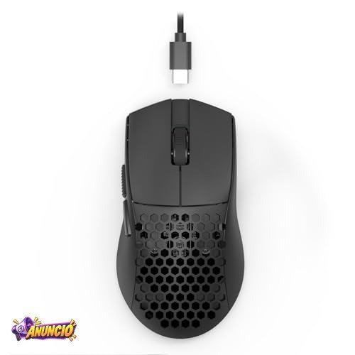 Mouse Gamer Redragon Bludhound Lite Preto Ultraleve 10000 DPI