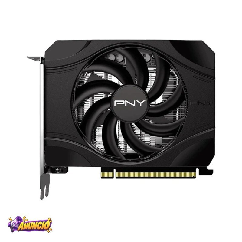 Placa De Video Pny Rtx 5050 Std 8GB Gddr6 Singlefan Nvidia Geforce Vcg50508Sfxpb1
