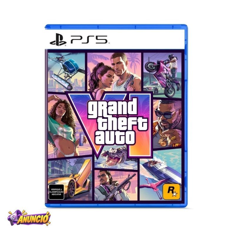 Jogo Grand Theft Auto Gta Vi 6 Ps5 Tt000272Ps5