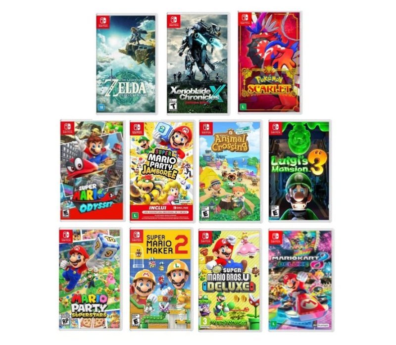 Jogos para Nintendo Switch em Oferta