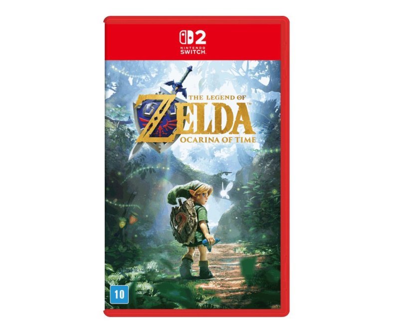 The Legend Of Zelda: Ocarina Of Time – Capa Regular – Nintendo Switch
