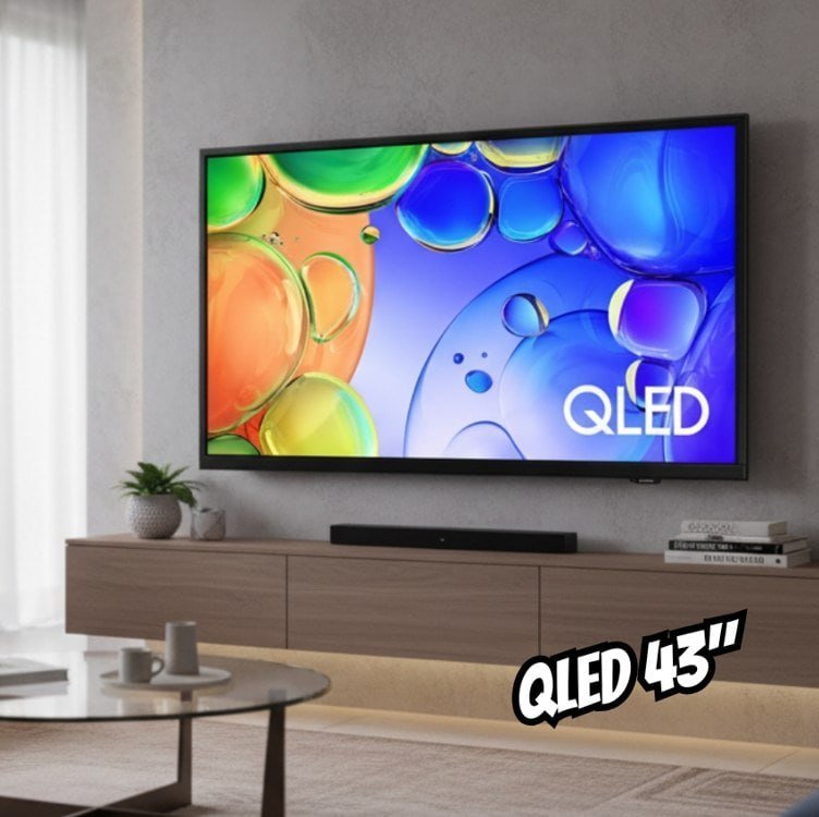 Samsung Smart TV 43" QLED FHD