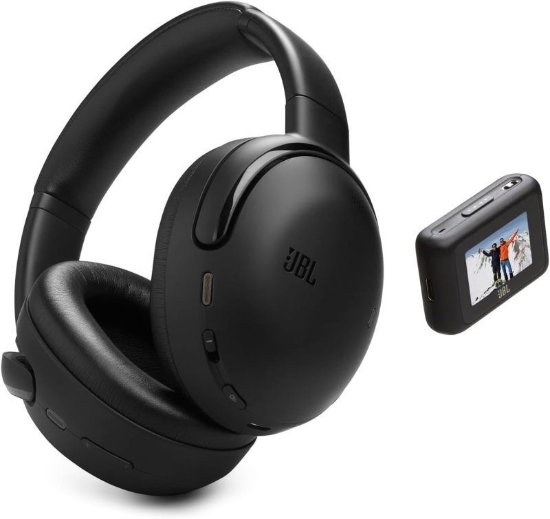 Fone de Ouvido JBL Tour One M3 Smart TX, Bluetooth, Over-ear, Transmissor de Áudio, Cancelamento de Ruído, até 70h de Bateria – Preto