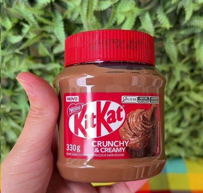 Creme Crocante KitKat 330g + Frete Grátis