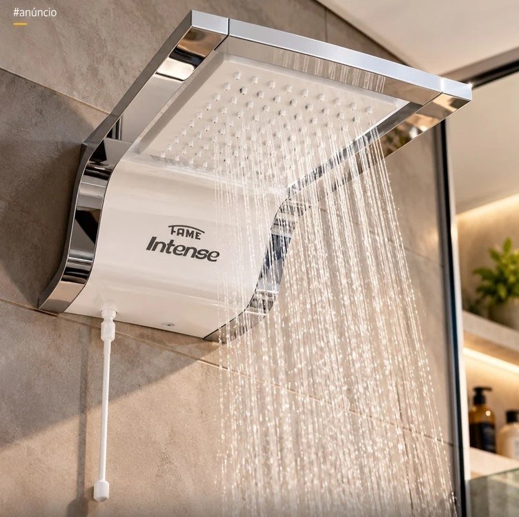 Chuveiro Eletronico Fame Intense Khrome 7800w