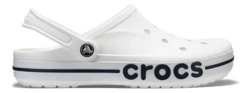 Sandália Crocs Bayaband Clog White/navy