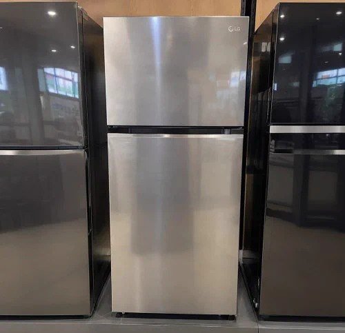 Geladeira LG Frost Free Inverter 395L Duplex Inox Look - 220V