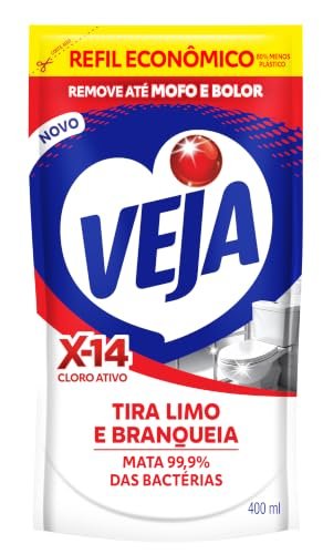 X14 Limpador Tira Limo 400ml Refil