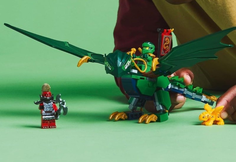 LEGO Ninjago Dragão Verde Florestal do Lloyd 71829 (128 Peças) + Frete Grátis