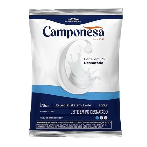 Camponesa - Leite em Pó Desnatado 200g