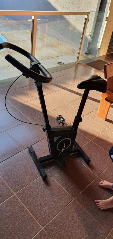 Bicicleta Ergométrica Vertical Dream Fitness EX 450 + Frete Grátis