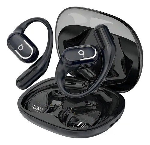 Fone de Ouvido Esportivo Basike TWS Com Bluetooth 6.0 e Bateria de 60h