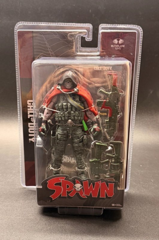 FIGURE SPAWN BURNED - CALL OF DUTY