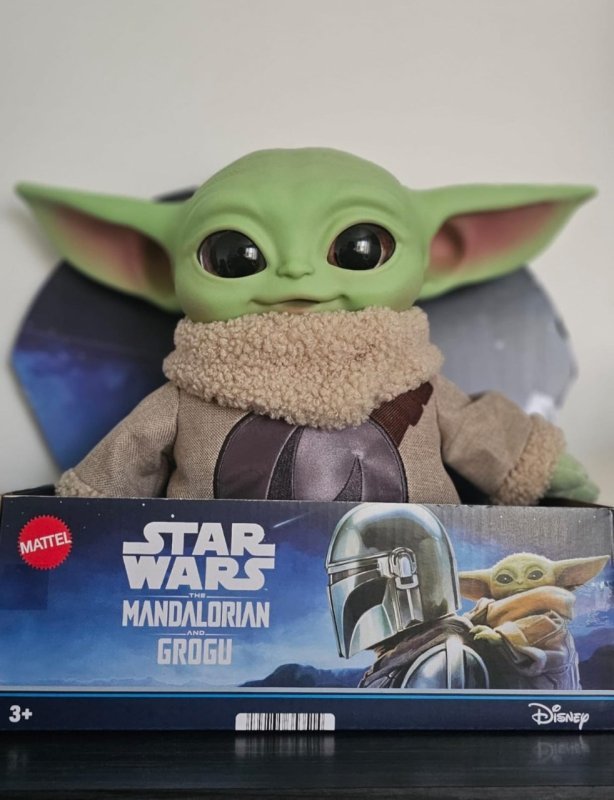 Pelúcia Star Wars Grogu Deluxe