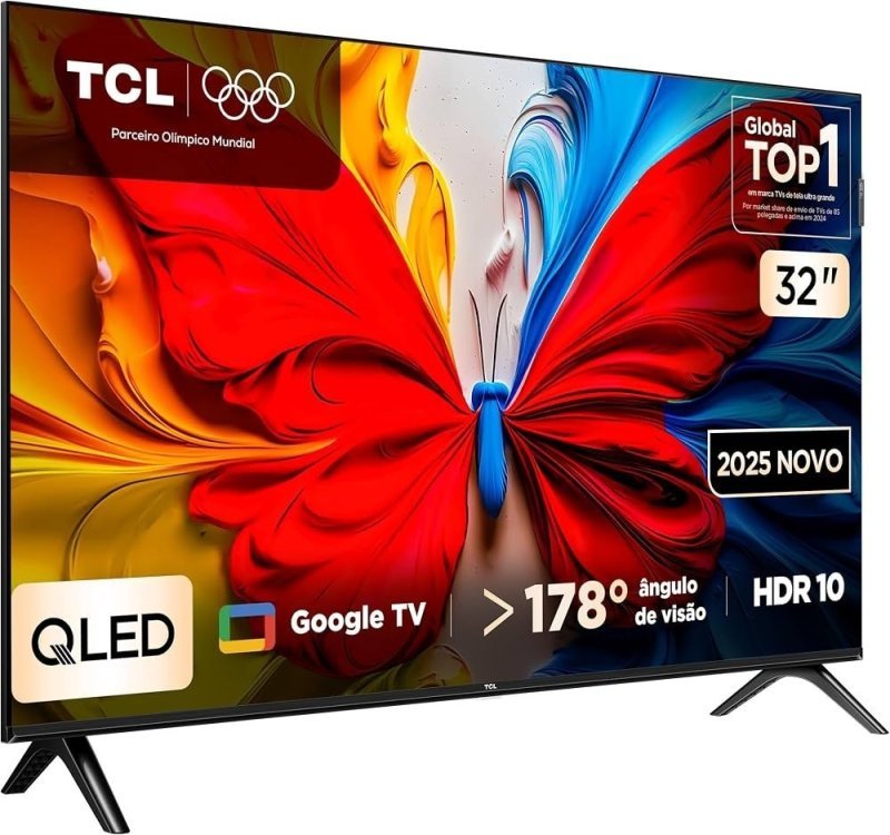 TV TCL Full HD QLED Google TV 2 HDMI