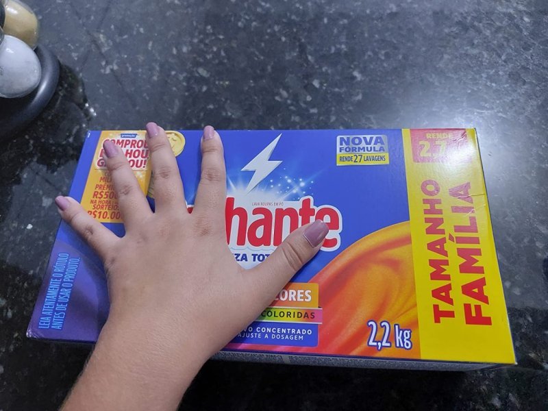 Sabão em pó Brilhante Limpeza Total 2,2Kg
