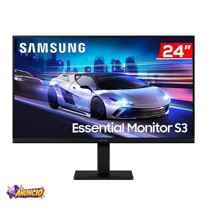 Monitor Samsung 24 Essential S3 FHD IPS 120HZ 5MS