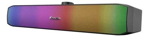 Caixa De Som Sk-605 Rgb Usb P2 Multimídia Preto 3w