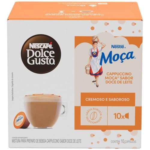 Cappuccino em Cápsulas Nescafé Dolce Gusto, 170g, 10 Cápsulas