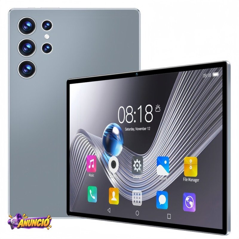 Tablet Pc Mil10 Android 13 128GB Memória 6GB Ram 10 Polegadas
