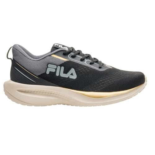 Tenis Fila Rise Up Masculino, Black/Graphite/Golden, 40