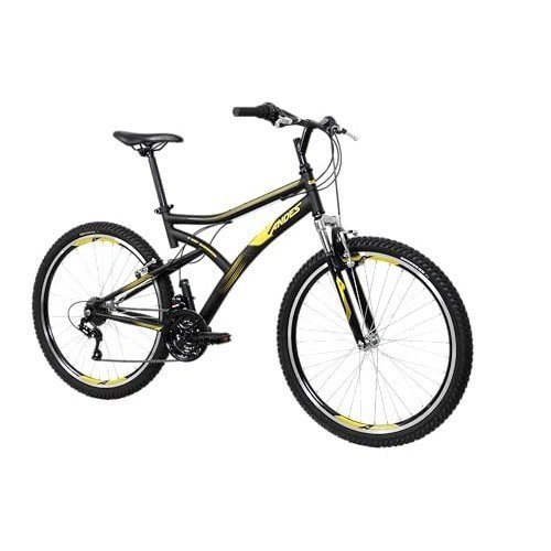 Bicicleta Caloi Andes Aro 26, 21 Marchas, Grip Shift, Suspensão Dianteira 30mm, Freio V-Brake, Cidade, Passeio e Lazer